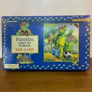 Franklin Goes To School The Game by Pressman Vintage 1986 Edition Complete